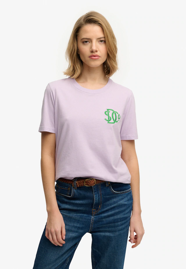 Superdry T-Shirt »SD&CO NEON RELAXED TEE« aus Baumwolle, Relaxed Fit, gerader Abschluss, normale Länge, Rundhals