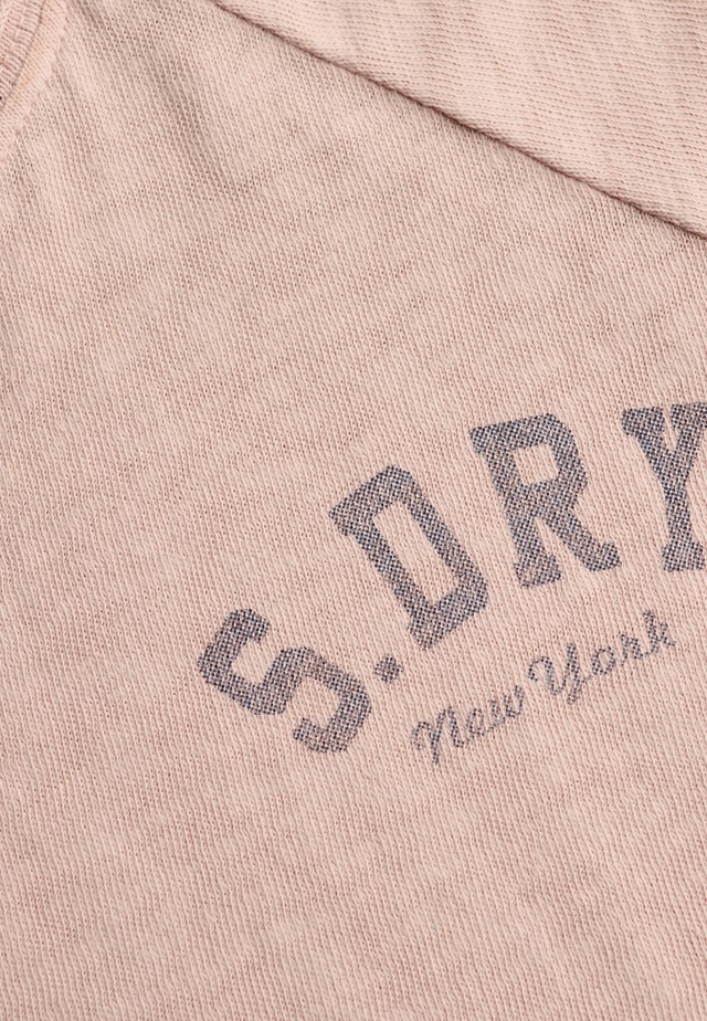 Superdry Kurzarmshirt »ATH ESS SLUB GRAPHIC TEE« Baumwolle, skinny fit