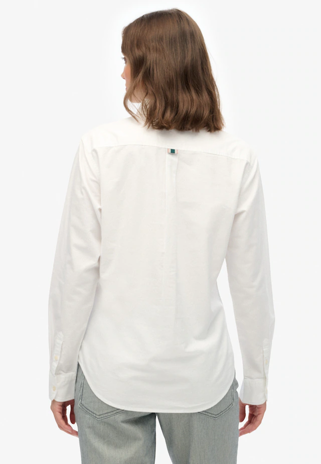 Superdry Hemdbluse »SLIM OXFORD BD L/S SHIRT« Baumwolle, slim fit