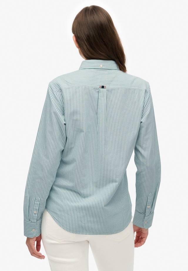 Superdry Hemdbluse »SLIM OXFORD BD L/S SHIRT« Baumwolle, slim fit