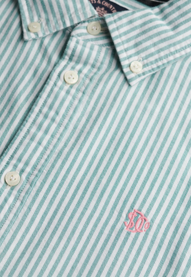 Superdry Hemdbluse »SLIM OXFORD BD L/S SHIRT« Baumwolle, slim fit