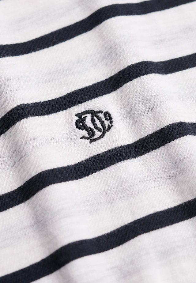 Superdry Langarmshirt »STUDIOS BOAT NECK SLUB LS TOP« Baumwollmischung, oversize