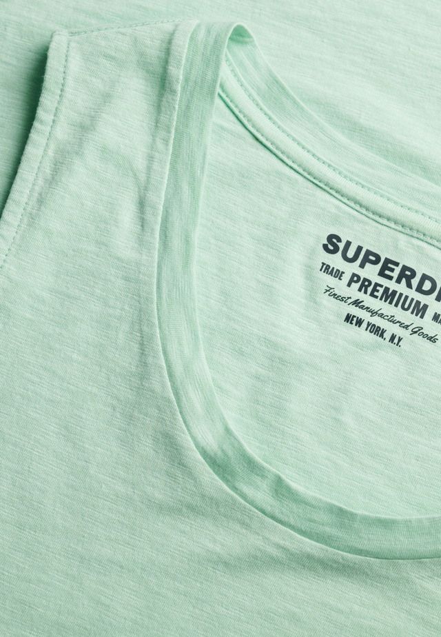 Superdry Tanktop »SCOOP NECK TANK« Baumwollmischung, regular fit