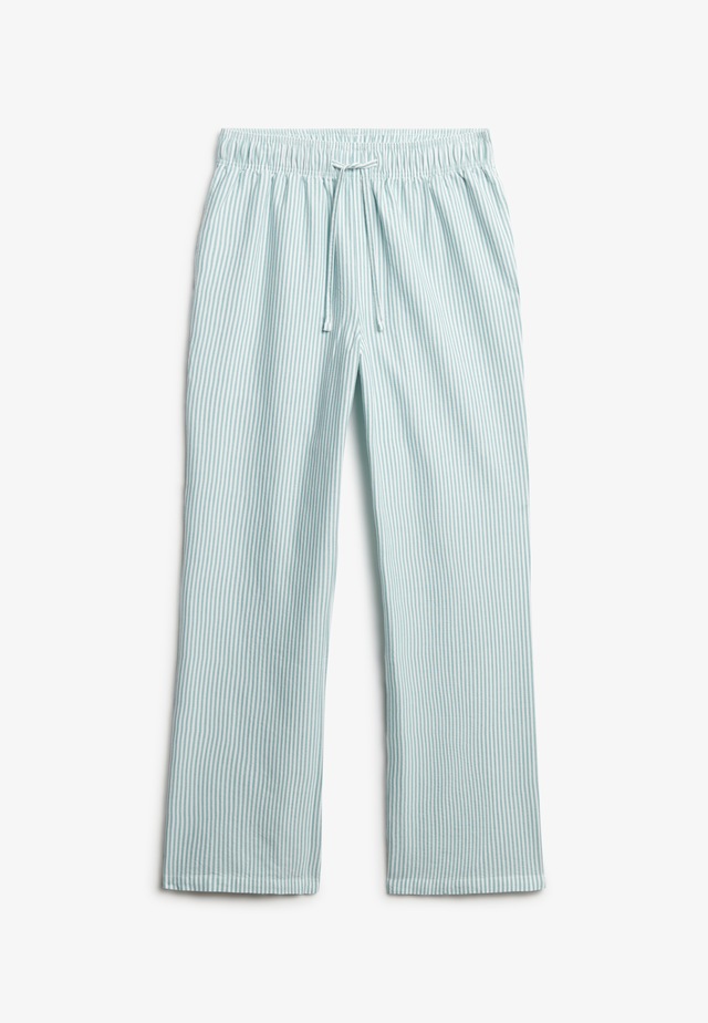 Superdry Cargohose »COTTON STRIPE ELASTIC TROUSER« aus Baumwolle und Jersey, Relaxed Fit, gestreifte Optik