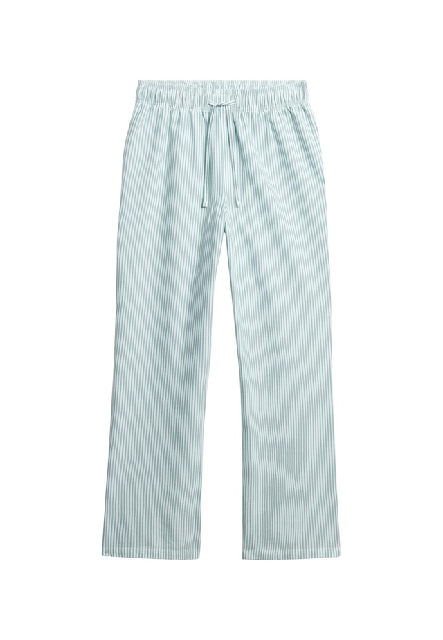 Superdry Cargohose »COTTON STRIPE ELASTIC TROUSER« aus Baumwolle und Jersey, Relaxed Fit, gestreifte Optik