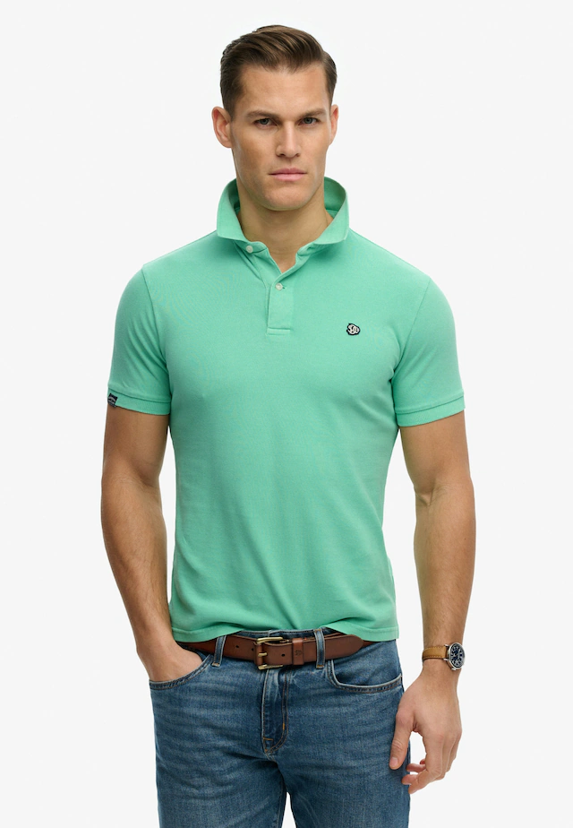 Superdry Poloshirt »VINTAGE DESTROY POLO« Baumwolle, relaxed fit