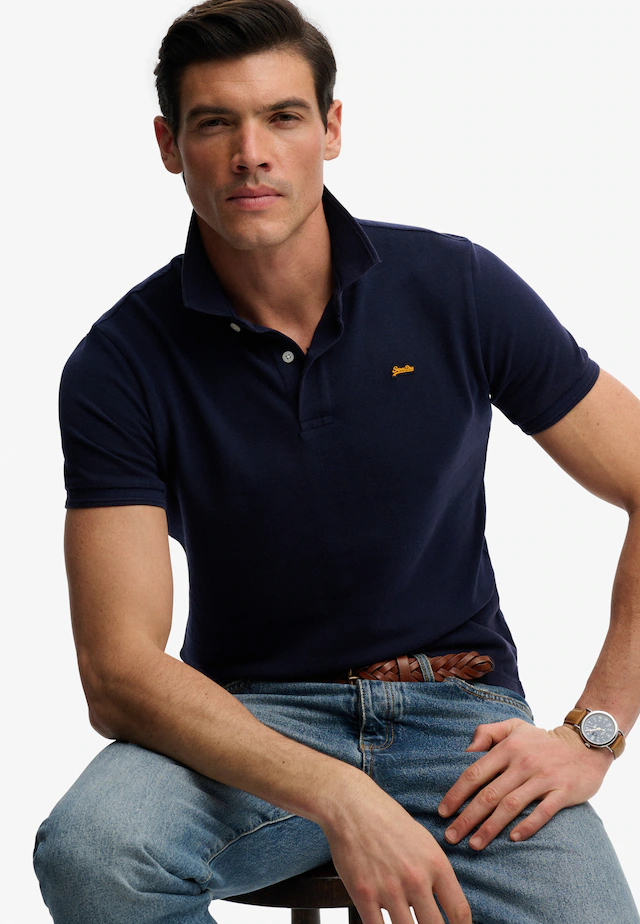 Superdry Poloshirt »CLASSIC PIQUE POLO« Baumwolle, relaxed fit