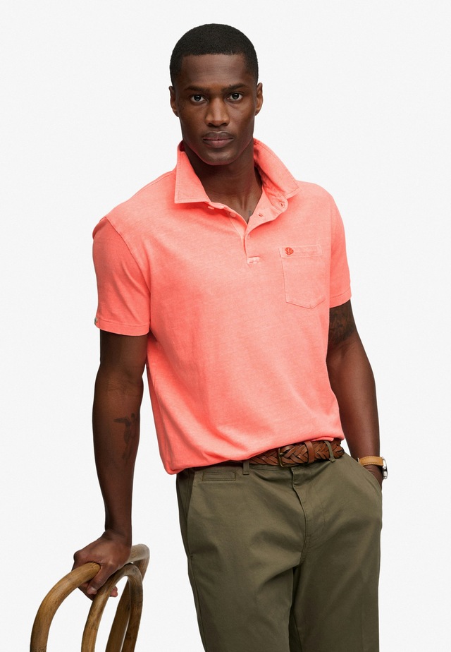Superdry Poloshirt »CLASSIC COTTON LINEN POLO« aus tollem Baumwoll-Leinen-Mischgewebe
