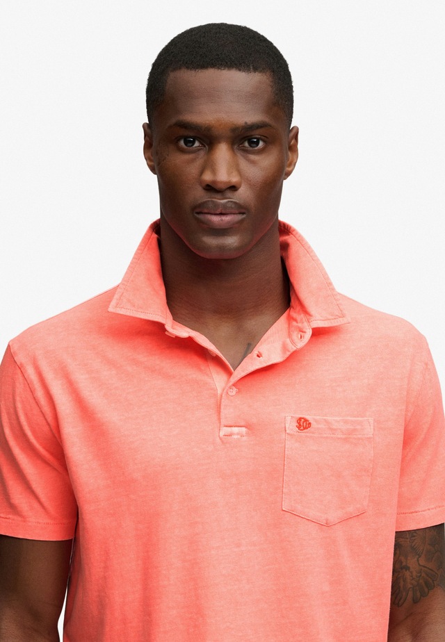 Superdry Poloshirt »CLASSIC COTTON LINEN POLO« aus tollem Baumwoll-Leinen-Mischgewebe