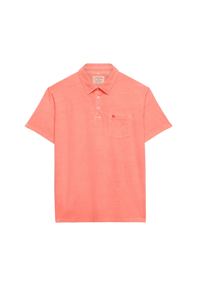 Superdry Poloshirt »CLASSIC COTTON LINEN POLO« aus tollem Baumwoll-Leinen-Mischgewebe