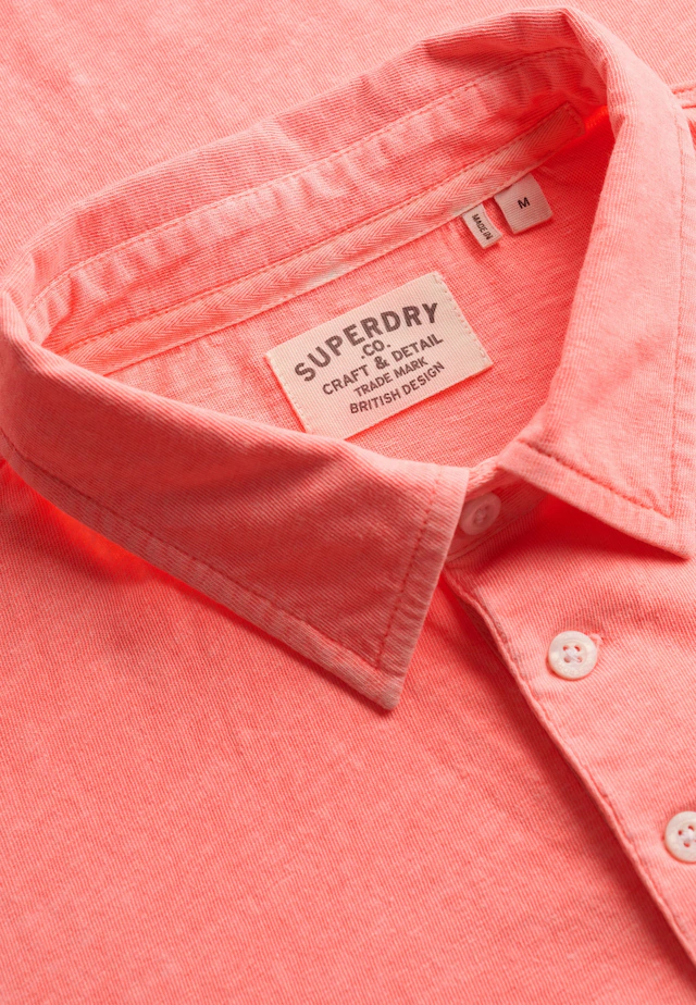 Superdry Poloshirt »CLASSIC COTTON LINEN POLO« aus tollem Baumwoll-Leinen-Mischgewebe