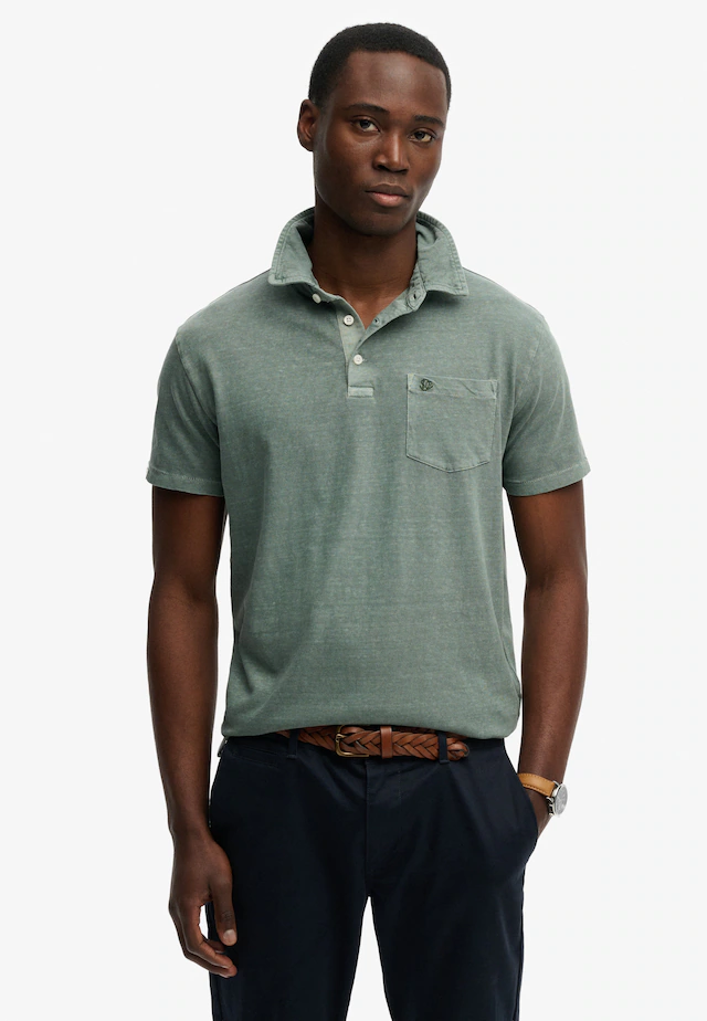 Superdry Poloshirt »CLASSIC COTTON LINEN POLO« aus tollem Baumwoll-Leinen-Mischgewebe