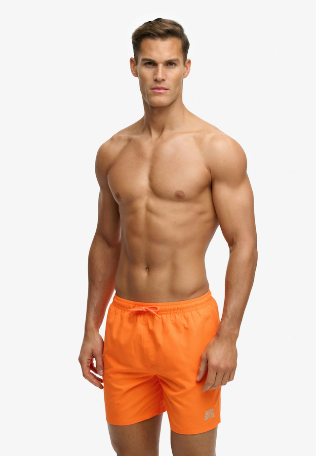 Superdry Badeshorts »ESSENTIAL 16 SWIM SHORT« Kunstfaser, relaxed fit