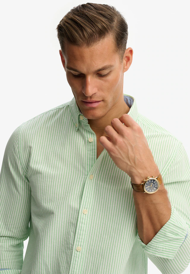 Superdry Langarmhemd »PREPPY OXFORD L/S SHIRT« Baumwolle, regular fit