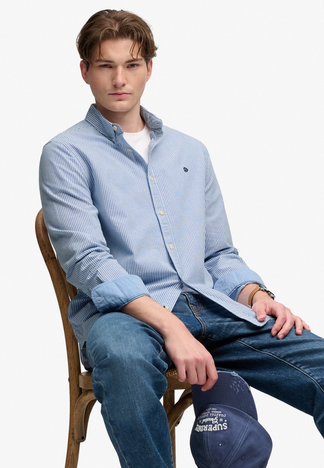 Superdry Langarmhemd »PREPPY OXFORD L/S SHIRT« Baumwolle, regular fit