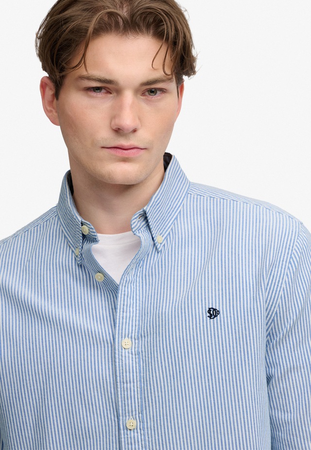 Superdry Langarmhemd »PREPPY OXFORD L/S SHIRT« Baumwolle, regular fit