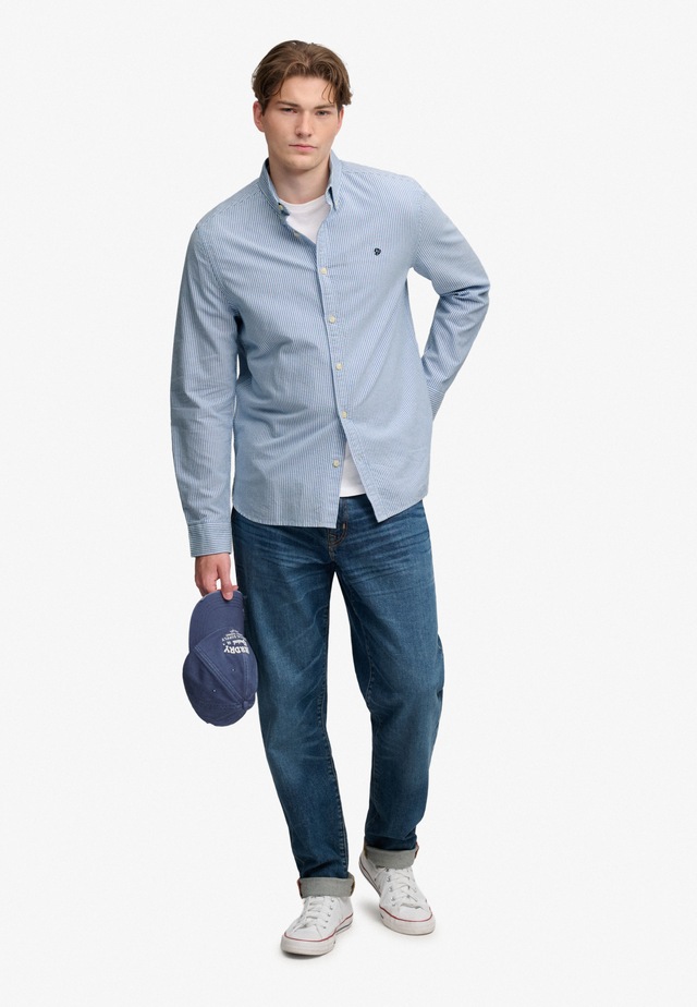 Superdry Langarmhemd »PREPPY OXFORD L/S SHIRT« Baumwolle, regular fit