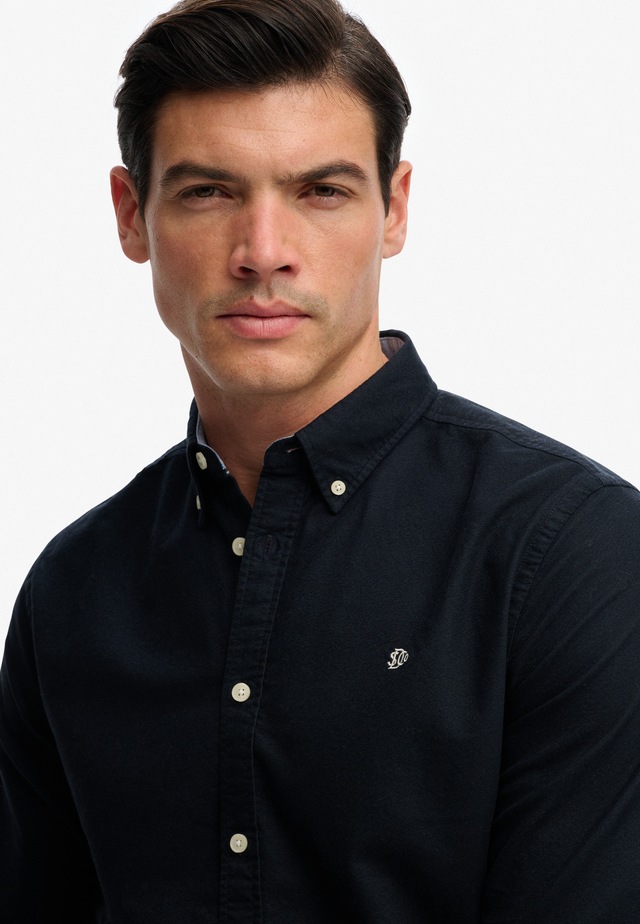 Superdry Langarmhemd »PREPPY OXFORD L/S SHIRT« Baumwolle, regular fit