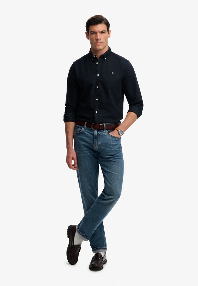 Superdry Langarmhemd »PREPPY OXFORD L/S SHIRT« Baumwolle, regular fit