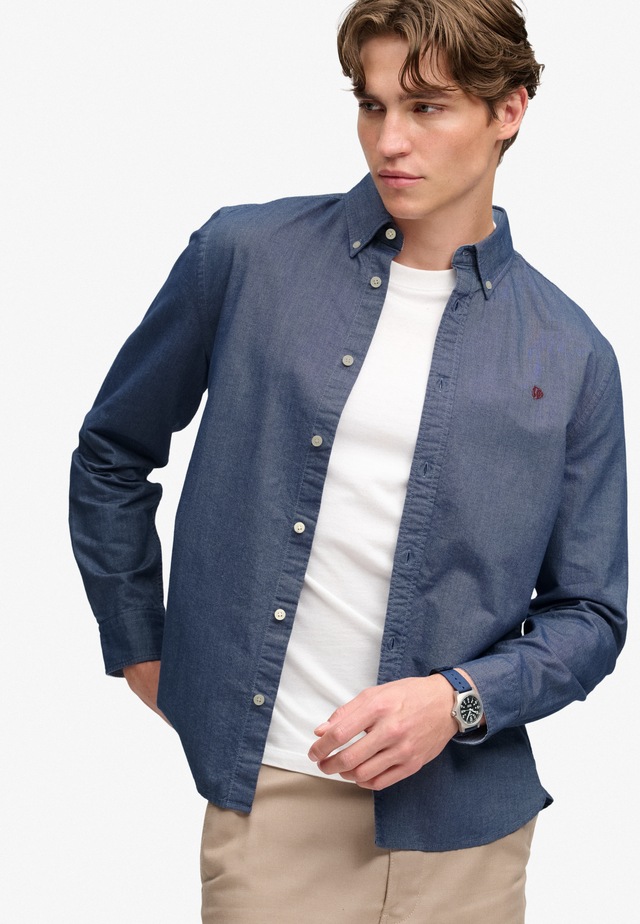 Superdry Langarmhemd »PREPPY OXFORD L/S SHIRT« Baumwolle, regular fit
