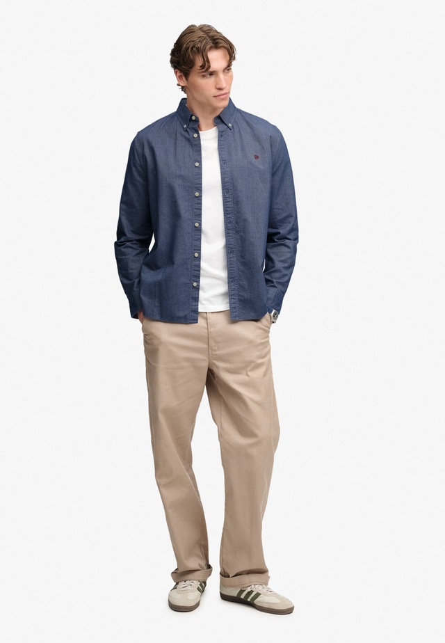 Superdry Langarmhemd »PREPPY OXFORD L/S SHIRT« Baumwolle, regular fit