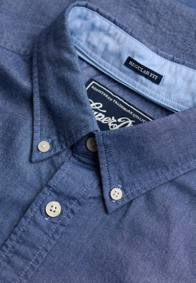 Superdry Langarmhemd »PREPPY OXFORD L/S SHIRT« Baumwolle, regular fit