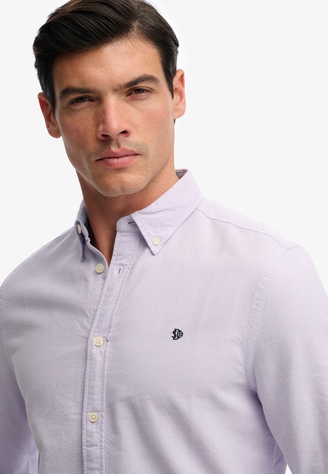 Superdry Langarmhemd »PREPPY OXFORD L/S SHIRT« Baumwolle, regular fit