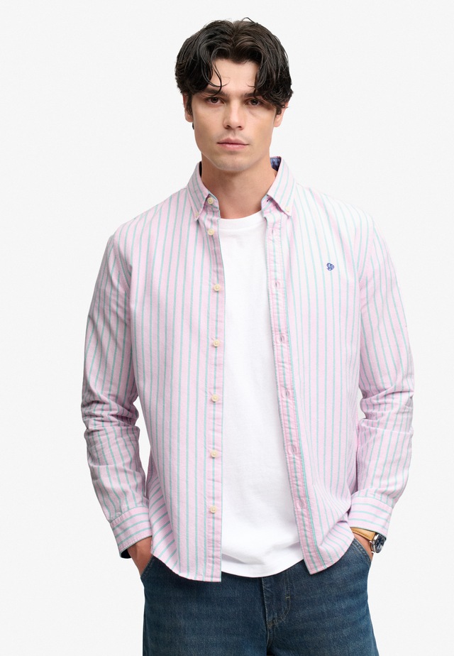 Superdry Langarmhemd »PREPPY OXFORD L/S SHIRT« Baumwolle, regular fit