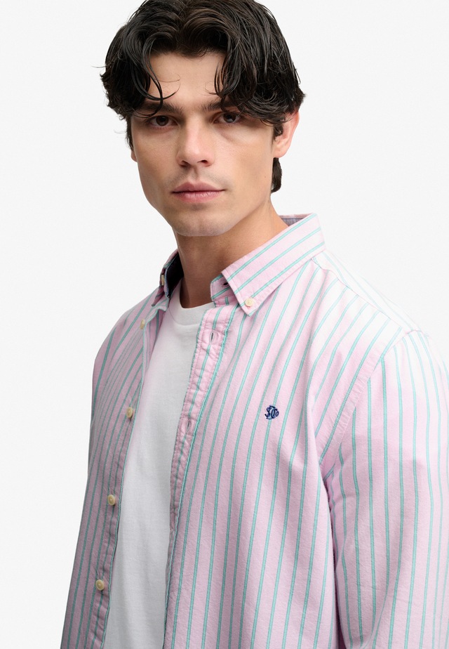 Superdry Langarmhemd »PREPPY OXFORD L/S SHIRT« Baumwolle, regular fit