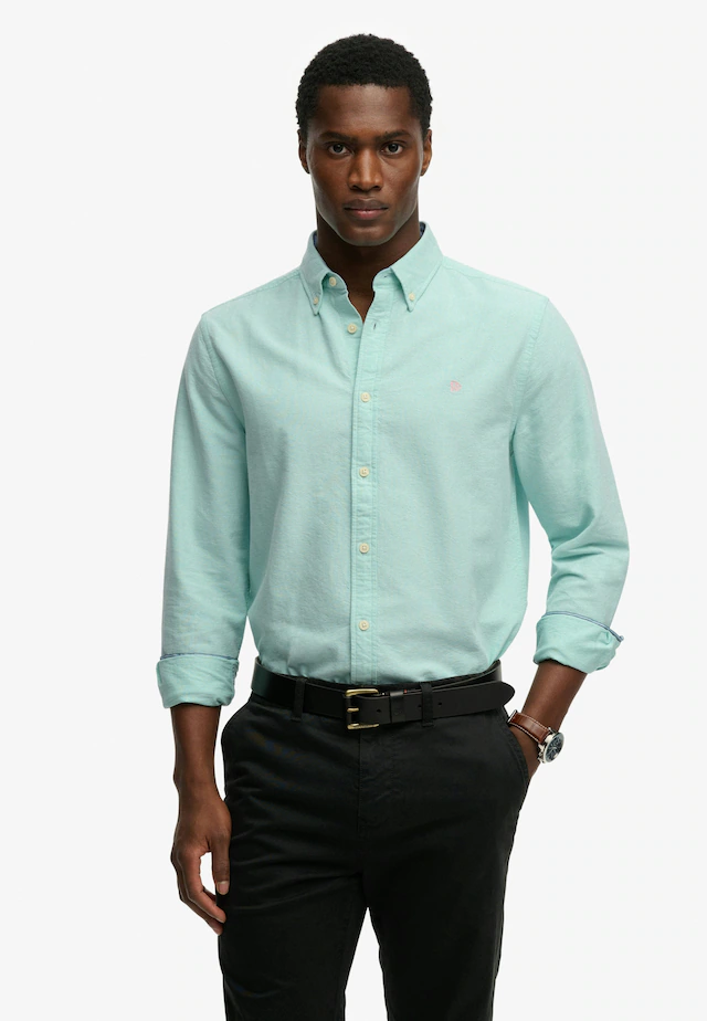 Superdry Langarmhemd »PREPPY OXFORD L/S SHIRT« Baumwolle, regular fit
