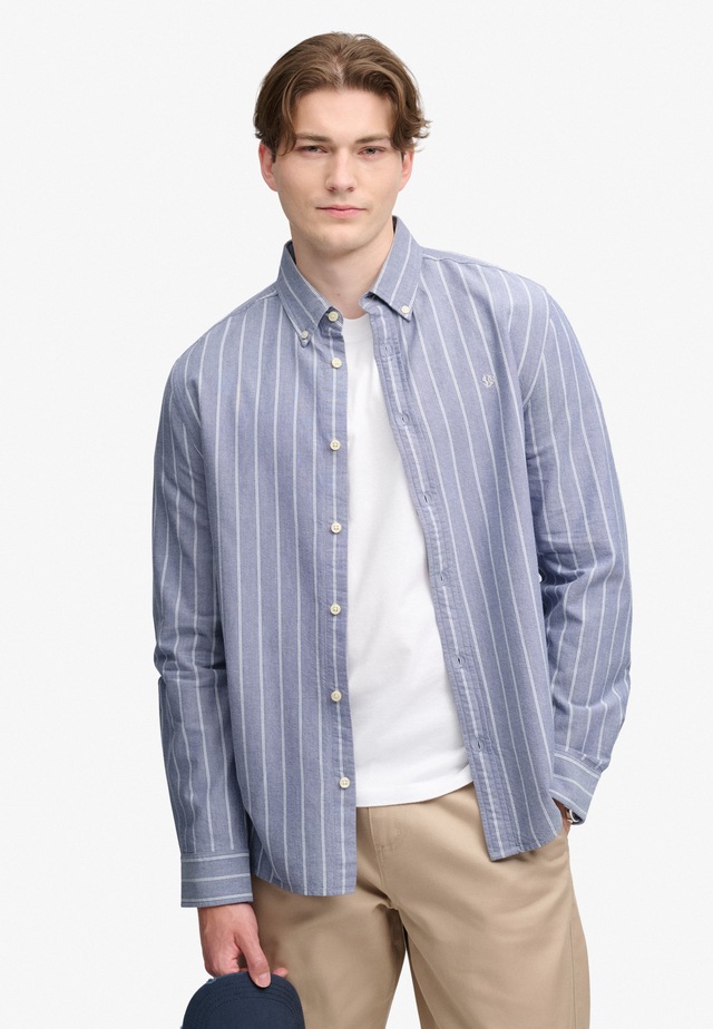 Superdry Langarmhemd »PREPPY OXFORD L/S SHIRT« Baumwolle, regular fit