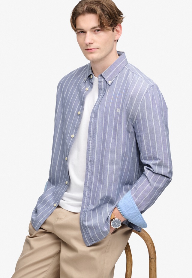Superdry Langarmhemd »PREPPY OXFORD L/S SHIRT« Baumwolle, regular fit