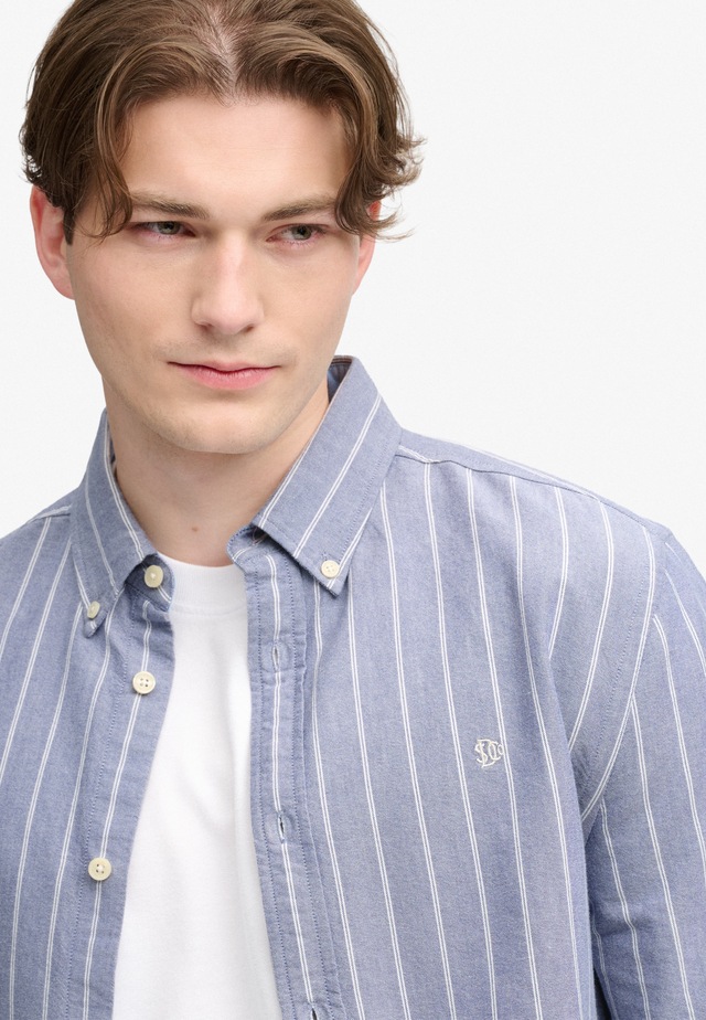 Superdry Langarmhemd »PREPPY OXFORD L/S SHIRT« Baumwolle, regular fit