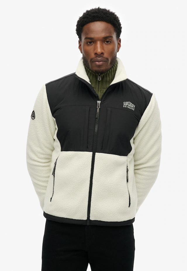 Superdry Parka »POLAR FLEECE HYBRID TREKKER« in toller Fleece Qualität
