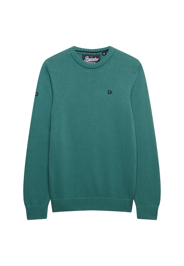 Superdry Strickpullover »PREPPY COTTON JUMPER« Baumwolle, regular fit