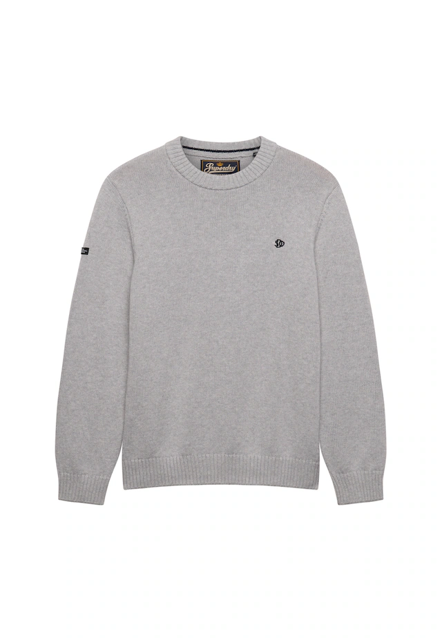 Superdry Strickpullover »PREPPY COTTON JUMPER« Baumwolle, regular fit