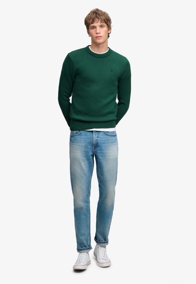 Superdry Strickpullover »PREPPY COTTON JUMPER« Baumwolle, regular fit