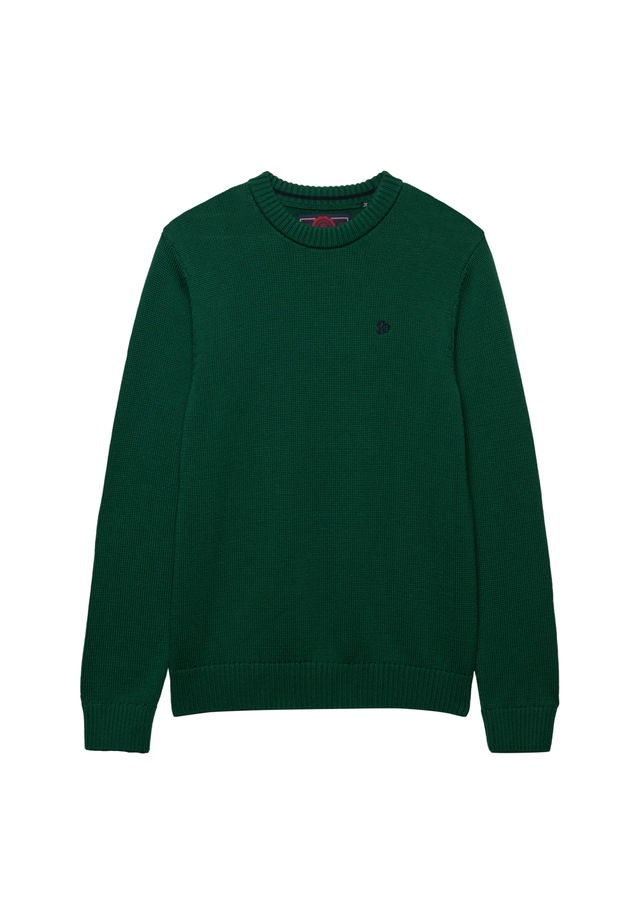 Superdry Strickpullover »PREPPY COTTON JUMPER« Baumwolle, regular fit
