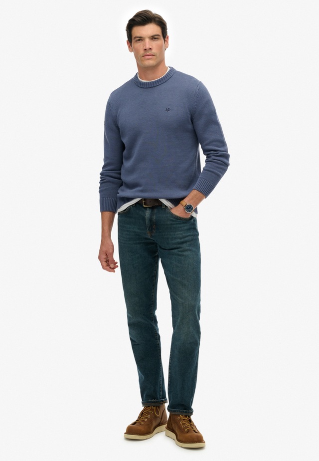 Superdry Strickpullover »PREPPY COTTON JUMPER« Baumwolle, regular fit