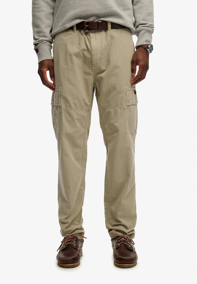 Superdry Cargohose »RIPSTOP LIGHT CARGO PANT« Regular Fit, knöchellange Schnittform, mit Reißverschluss