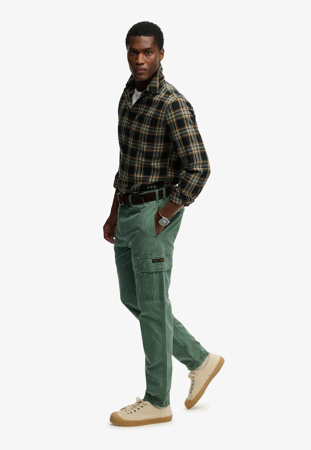 Superdry Cargohose »RIPSTOP LIGHT CARGO PANT« Regular Fit, knöchellange Schnittform, mit Reißverschluss