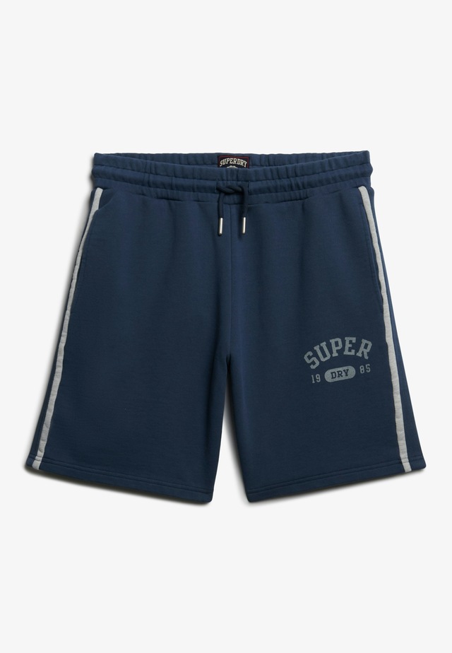 Superdry Sweatshorts »ATH ESS SHORT« aus Baumwolle und Polyester, Loose Fit, mit Tunnelzug, melierte Optik
