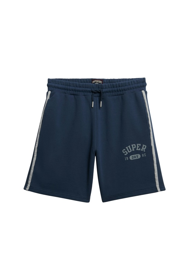 Superdry Sweatshorts »ATH ESS SHORT« aus Baumwolle und Polyester, Loose Fit, mit Tunnelzug, melierte Optik