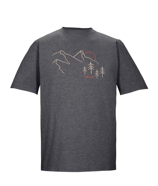 Killtec Funktionsshirt »KOS 78 MN TSHRT« für Wandern und sportliche Aktivitäten, in den Größen M bis XXL