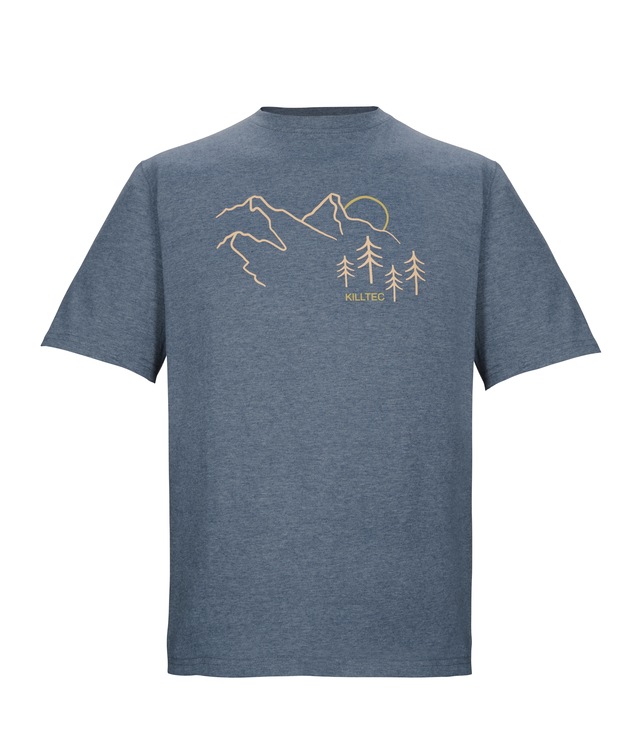 Killtec Funktionsshirt »KOS 78 MN TSHRT« für Wandern und sportliche Aktivitäten, in den Größen M bis XXL