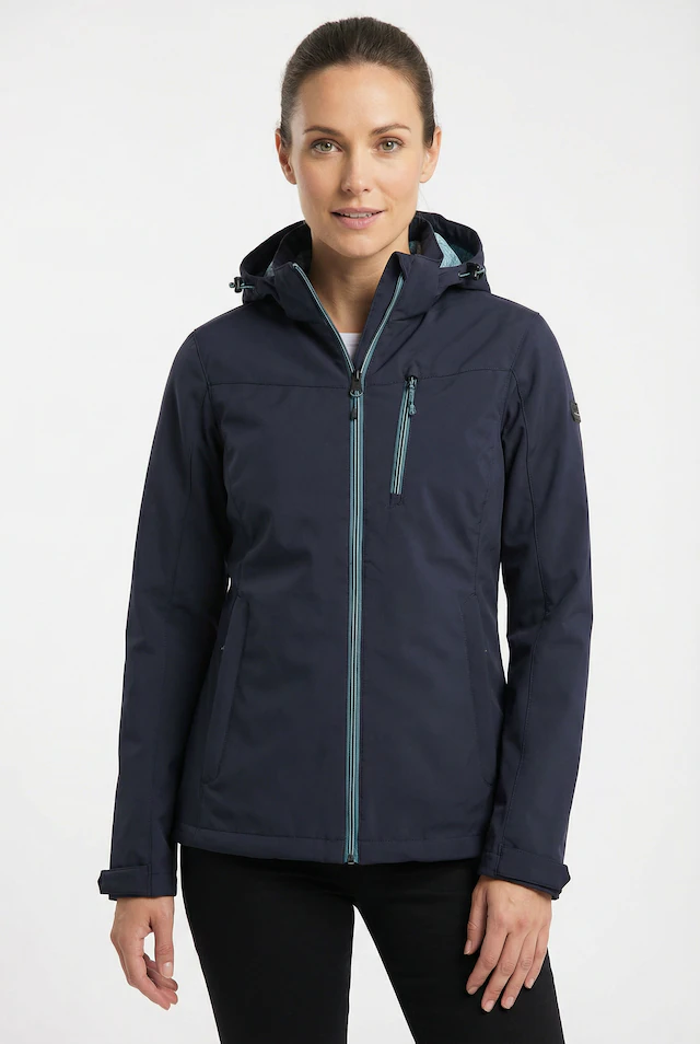 Killtec Softshelljacke »KOS 89 WMN SFTSHLL JCKT« wasserdicht, winddicht, atmungsaktiv, mit Kapuze