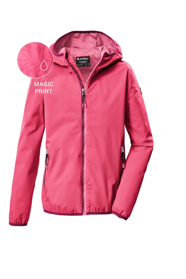 Killtec Funktionsjacke »KOS 156 GRLS JCKT« wasserdicht, winddicht, Übergangsjacke, sportlicher Stil