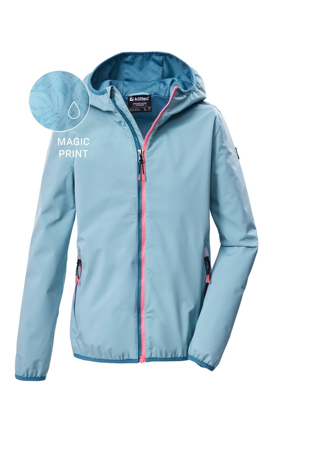 Killtec Funktionsjacke »KOS 156 GRLS JCKT« wasserdicht, winddicht, Übergangsjacke, sportlicher Stil