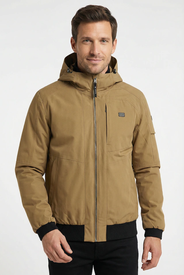 G.I.G.A. DX by killtec Blouson »GS 107 MN BLSN« Verstellbare Schirmkapuze, winddicht, wasserabweisend, atmungsaktiv