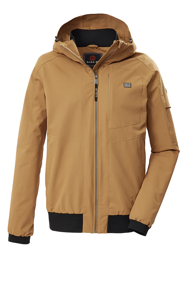 G.I.G.A. DX by killtec Blouson »GS 107 MN BLSN« Verstellbare Schirmkapuze, winddicht, wasserabweisend, atmungsaktiv